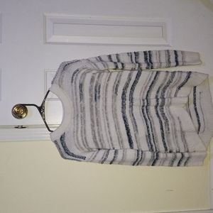 Calvin Klein Jeans Sweater, XS, White/Grey,